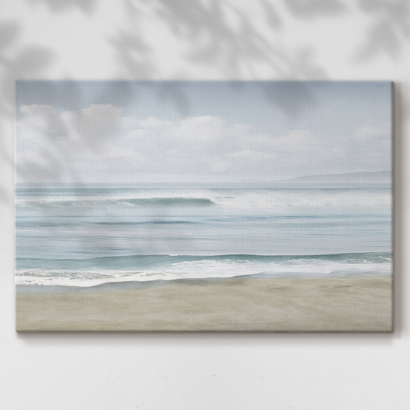 Douces vagues intemporelles - Cavas enveloppés de galerie, 24 x 36