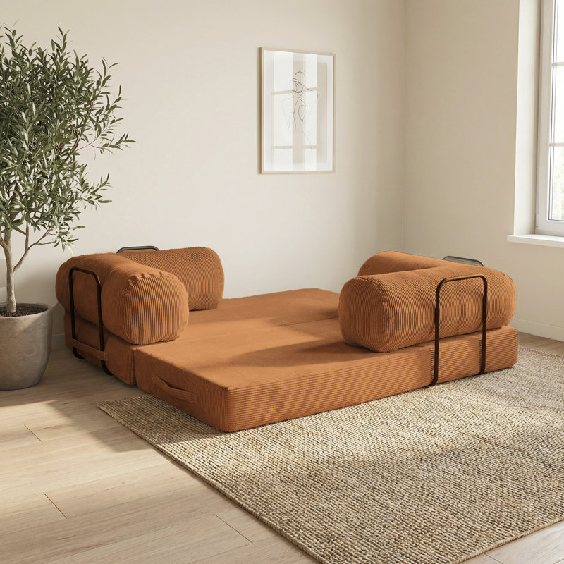 3 Seater Sofa, Orange