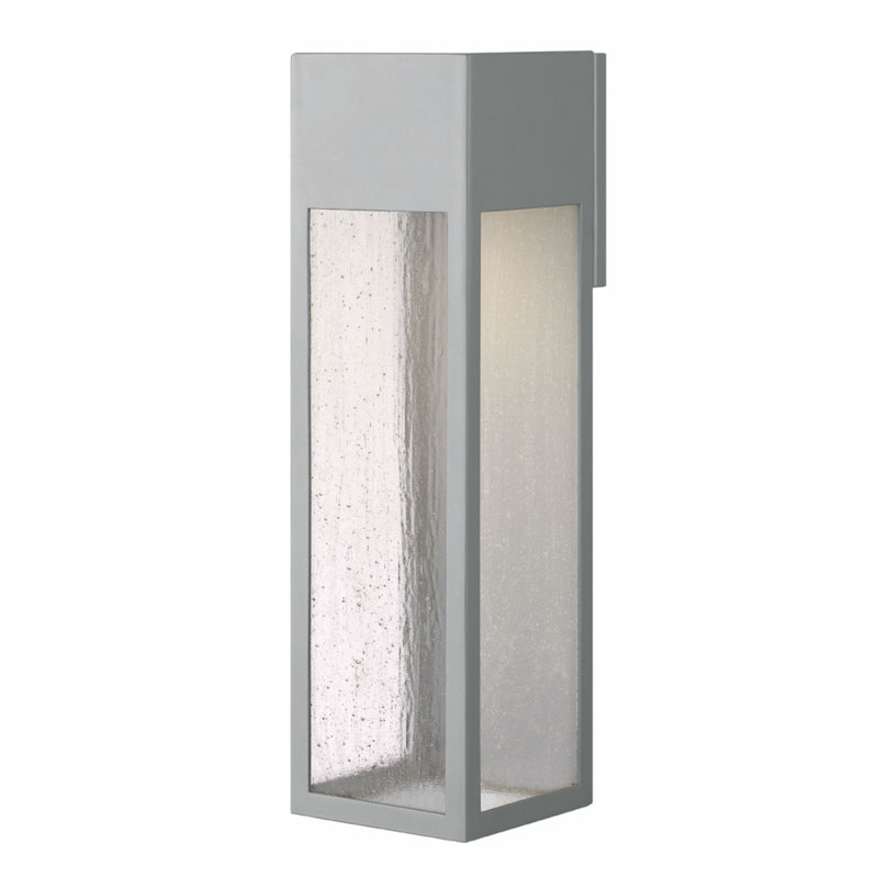 Plafonnier encastré d'extérieur à DEL Rook, Bronze, 6,5 W, 20" H x 5,8" L x 5,8" P