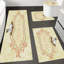 Ensemble de tapis de bain White Bunny