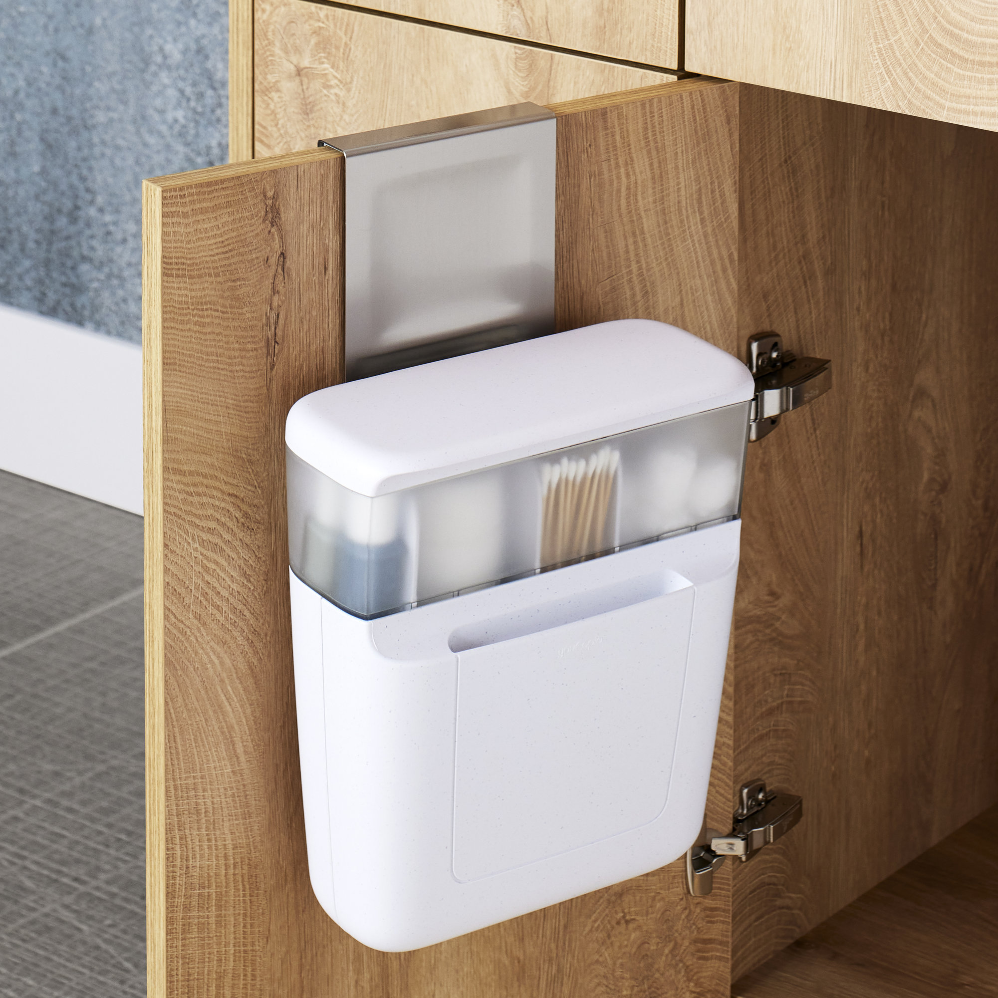 YouCopia® YouCopia DoorStash Toiletry Organizer, Hanging Bathroom Cabinet Door Organizer with 3 ...