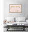Couture Road Sign Rococo Gold Blush - Textual Art on Canvas-32411835-32289512