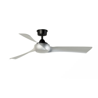 Ventilateur de plafond intelligent d'intérieur / extérieur 56 pouces avec télécommande Wrap