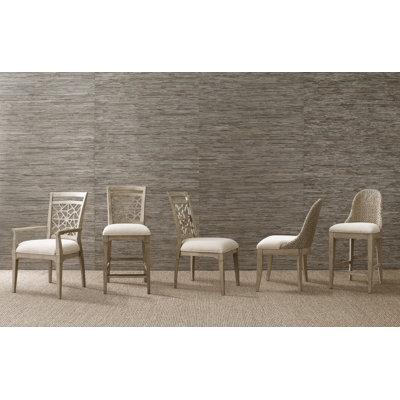 Chinita Upholstered Side Chair in Oyster