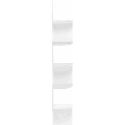Tablette d'angle flottante 5 niveaux