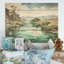 Glacier de l'Alaska - Glacier, art mural sur bois de pin naturel-1626548702
