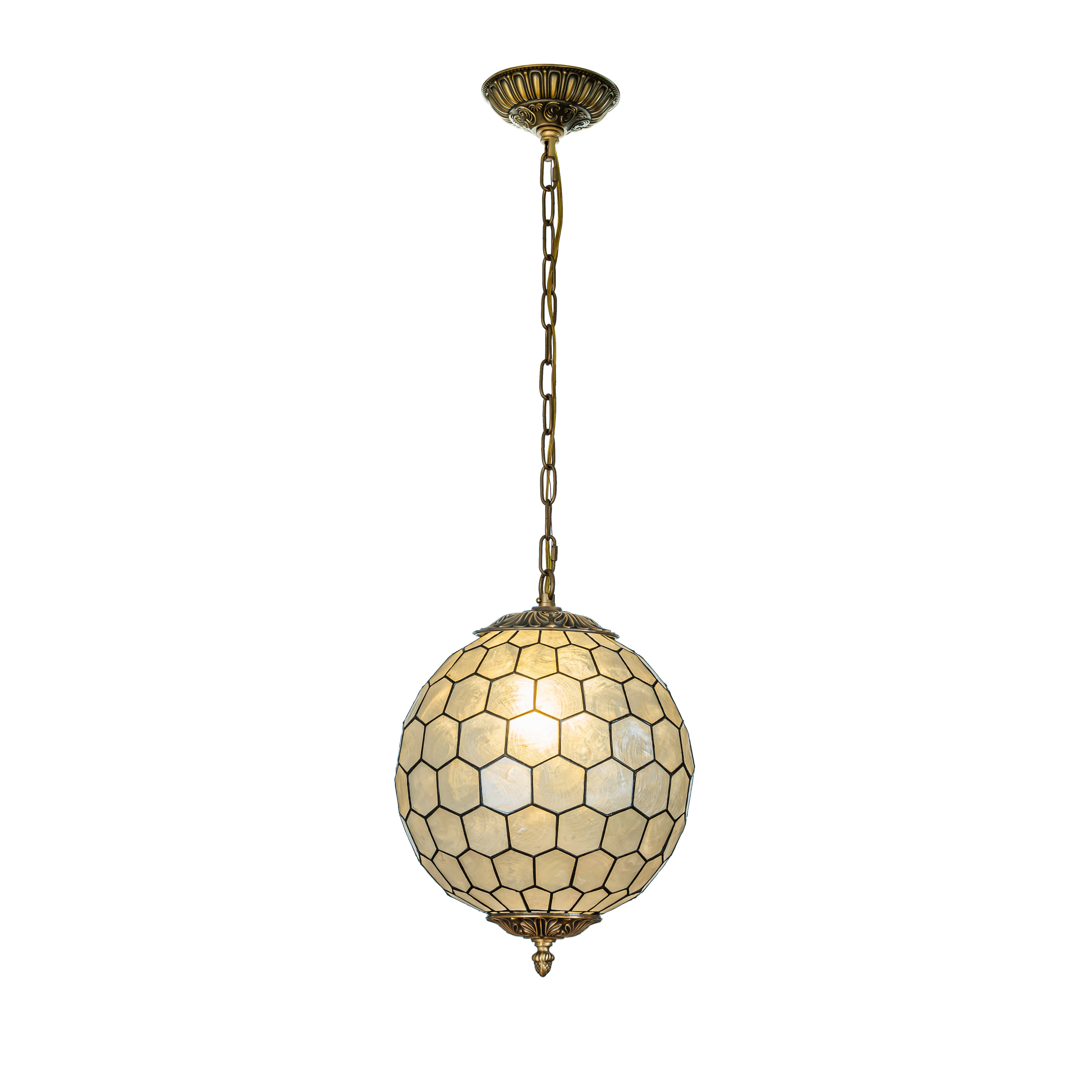 Shira Capiz Shell Chandelier