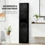 Armoire de salle de bain 69 po avec portes de grange et tiroir-118417194