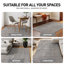 Tapis lavable antidérapant à rayures bohémiennes délavées-22133792