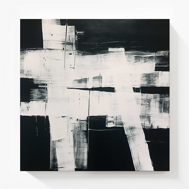 Impression sur toile Eclipsed Onyx Tangle II, Toile tendue, 1, H 54 po x l 54 po x P 1,25 po