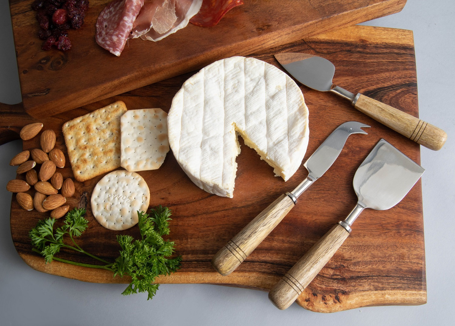 Mekhi 3 Piece Stainless Steel Cheese Serving Set