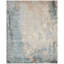 Hand Knotted Abstract Area Rug in Blue-1174733363