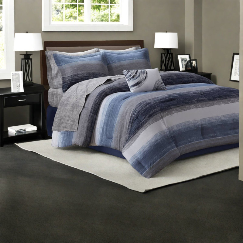 Comfort Bedding Sets, Cotton Sheets Microfiber Twin, Modern Home