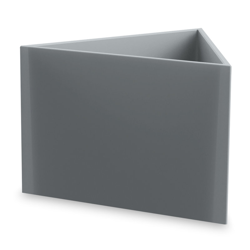 Emalina Pot Planter, Light Grey
