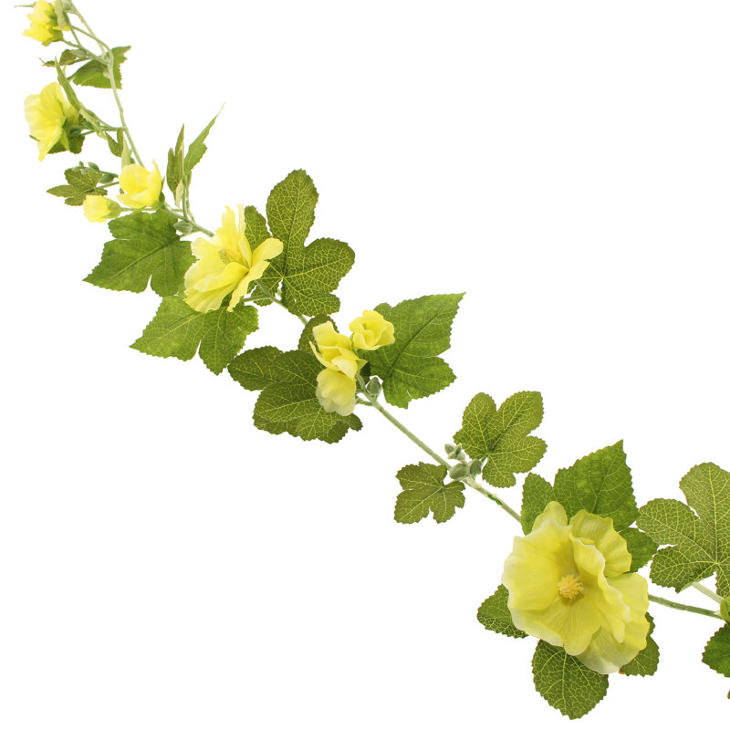 15cm Faux Mixed Assortment Garland, Yellow