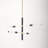 Christopher 4 - Light Steel Sputnik Modern Linear Chandelier-23264362