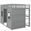 Lit mezzanine avec échelle House-956433322-956433334