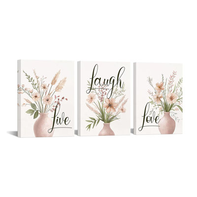 3 Piece Wrapped Canvas Print