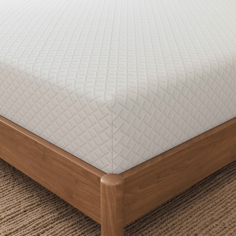 Matelas en mousse viscoélastique imprégnée de gel Rodrigue, 12", Lit simple