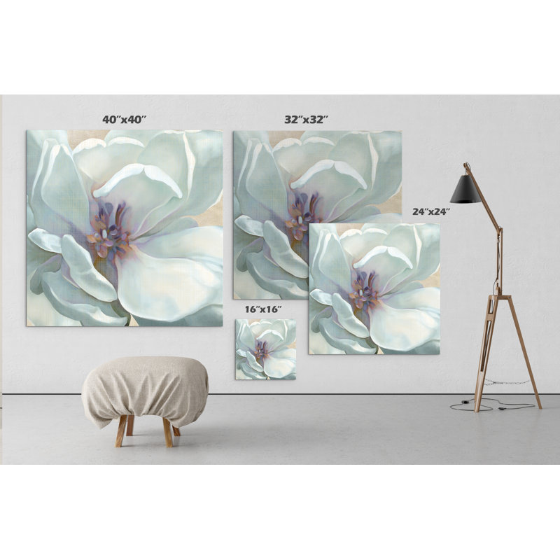«Iridescent Bloom I», reproduction d'art sur toile tendue, H 40 po x l 40 po x P 1,5 po