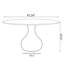 Mid-Century Modern Farmhouse Round Sintered Stone Pedestal Otelia For 4/6/8/10-486253494-486253490