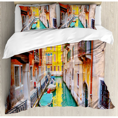 Venice Modern & Contemporary Duvet Cover