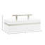 Blair Box, White and Silver (Single)
