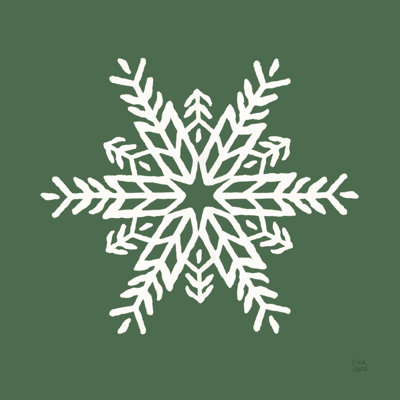 " Holiday Ride Snowflake I " by Dina June