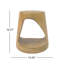 Table d'appoint Mgo Hollow, texture semblable au bois-1883795310