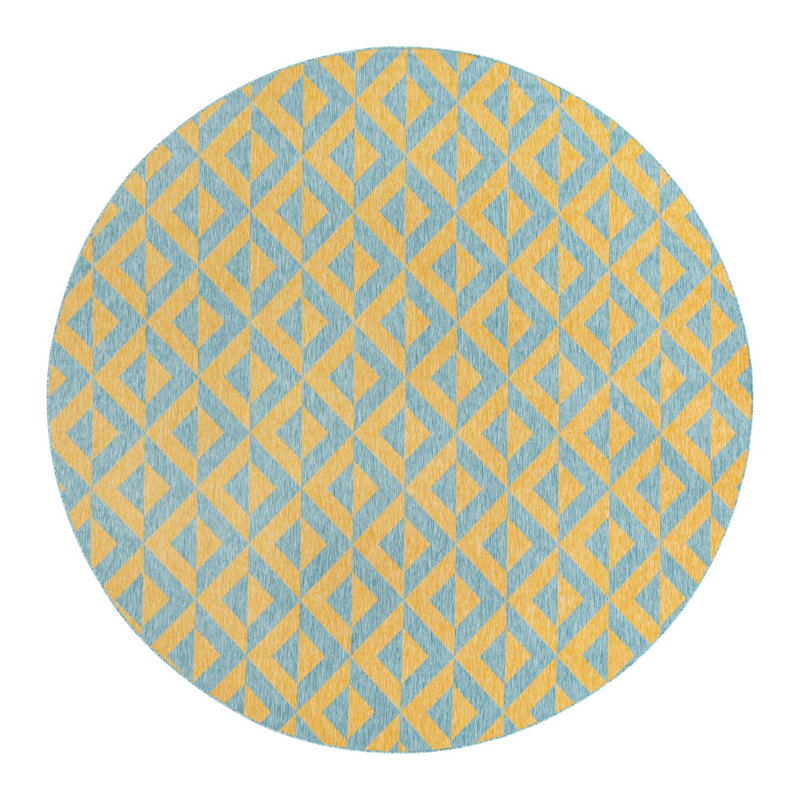 Jill Zarin Napa Indoor/Outdoor Rug, Round 13'1"