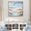 Impression sur toile encadrée, "Coastal Ocean Charm In Winter I"-694963194-694963190