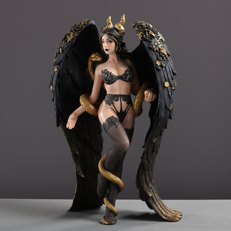 10.63 inches Height Polyresin  Lilith the First Temptress Multicolor Finish Figurine