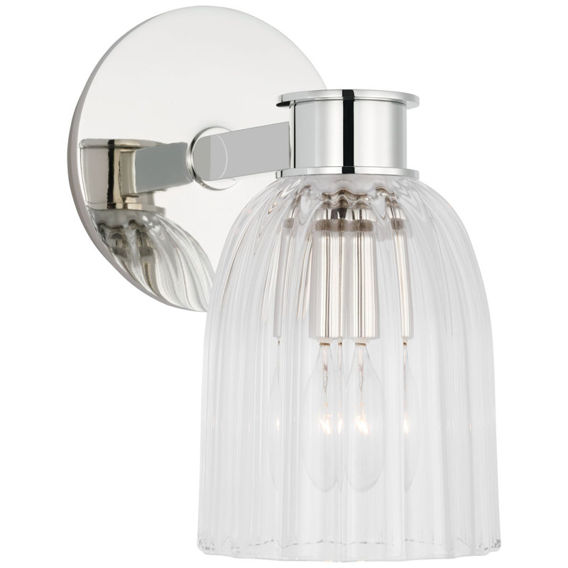 Asalea 1 - Light Bath Sconce, Polished Nickel