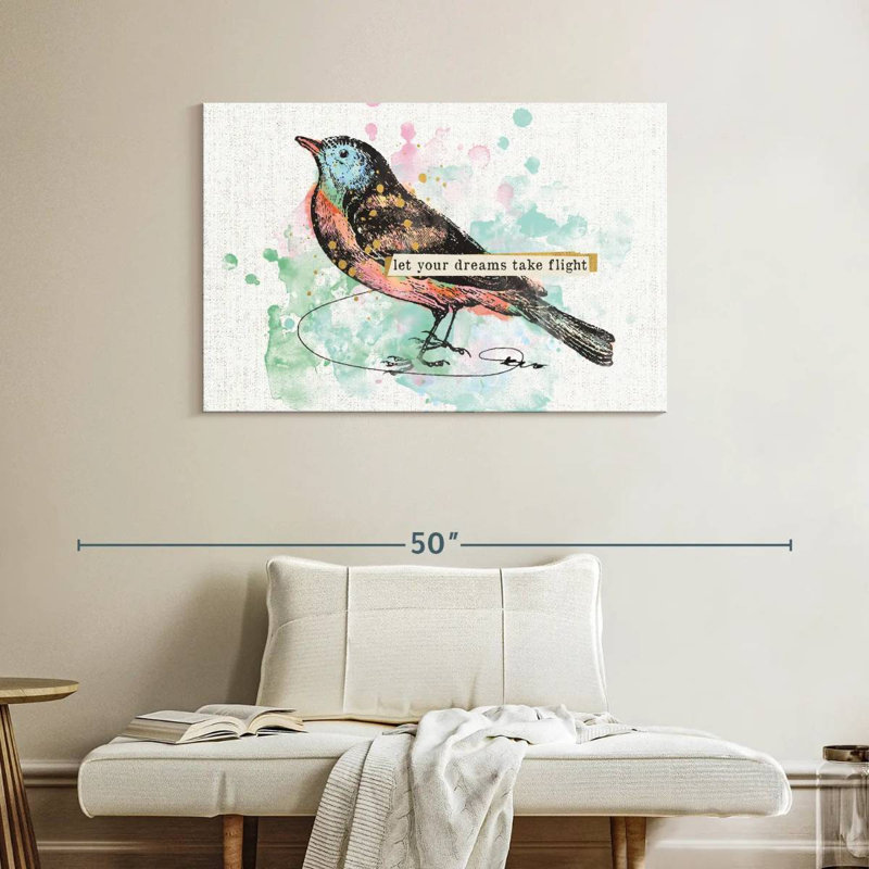 Brampt Thoughtful Wings II, 26" H x 39" W