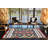 Multi-Colored Geometric Design Decorative Rug-974580501