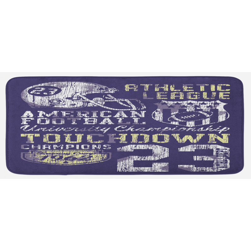 Tapis de cuisine sports