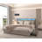 Bed Frame, Storage Headboard With Charging Station, Solid And Stable, Noise Free, No Box Spring Needed, Easy Assembly-870166181