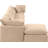 Itala Velvet L-Shaped Sectional Reversible-94482419