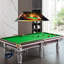 Luminaire suspendu pour table de billard à 4 lumières colorées pour salle de jeux