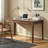 Simple Walnut Rectangular Solid Wood Office Sets