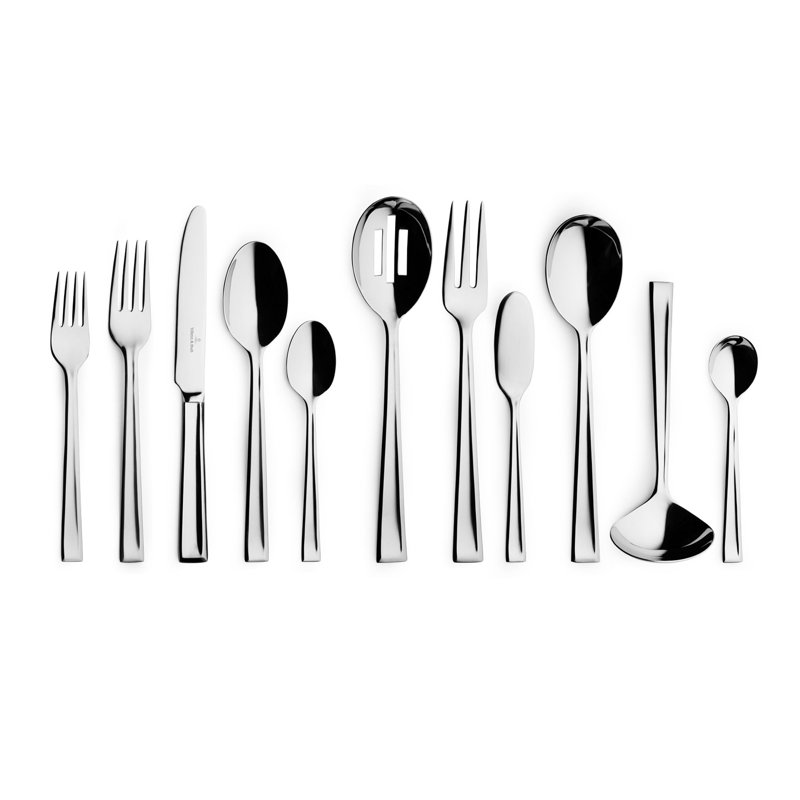 Villeroy & Boch Victor 46 Piece 18/10 Stainless Steel Flatware Set