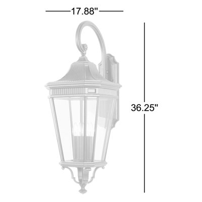 Cotswold Lane Extra Large Lantern from Generation Lighting 