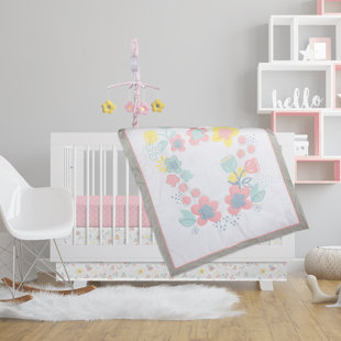 4 - Piece Crib Bedding Set