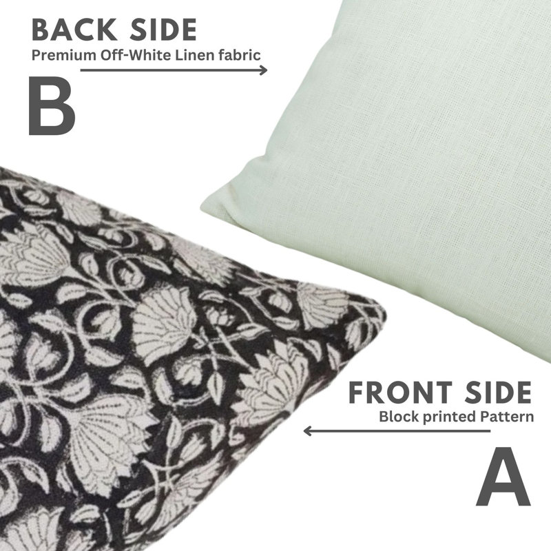 Linen Square Pillow Cover, 18" x 18"