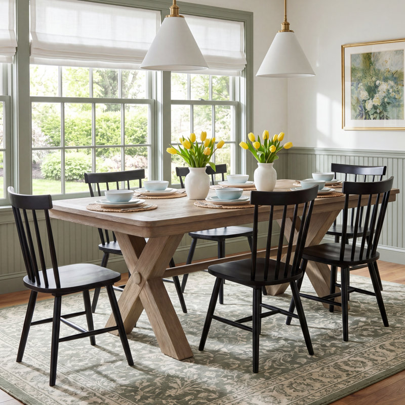 Regan Extendable Trestle Dining Table
