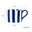 Stripes Stoneware Coffee Mug-125312462