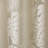 Palm Leaf Burnout Window Sheer Natural 50X84"-1074494857