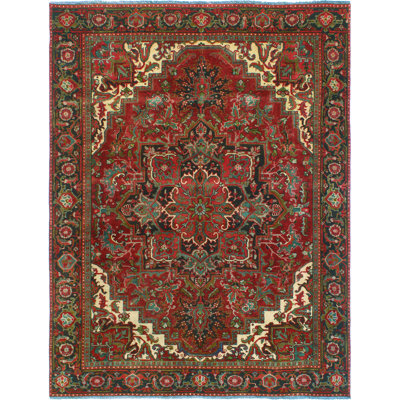 Khylar Heriz Pervin Red Rug