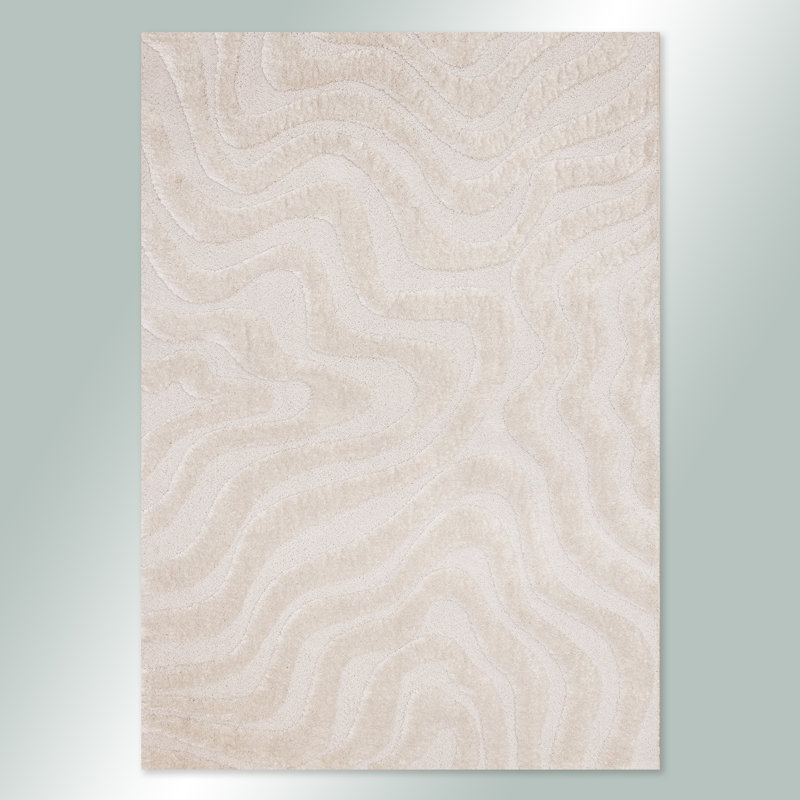 Tapis texturé Marrisha Luxury, Rectangle 6 pi 7 po x 9 pi 7 po