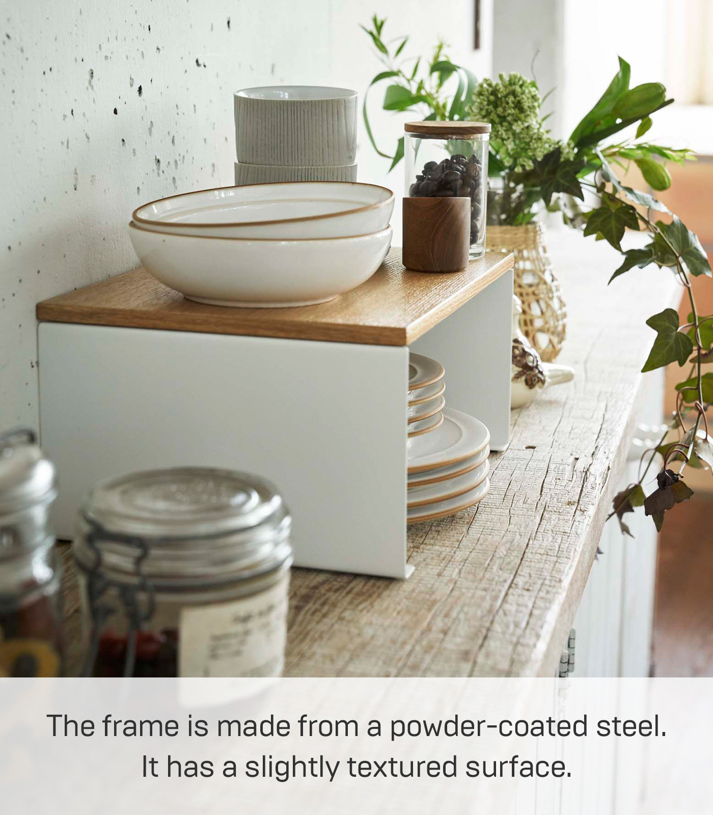 Yamazaki Home Tosca Kitchen Rack - Thumbnail 5